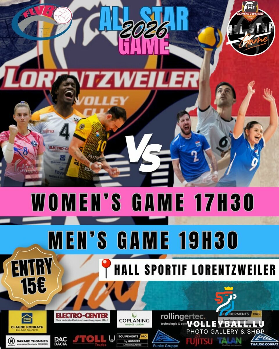 All Stars Men vs Luxembourg [LUX]