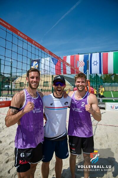 MEVZA Beach Volleyball Senior Champions In Benešov